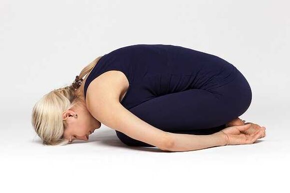 A gyermek póza (Balasana)